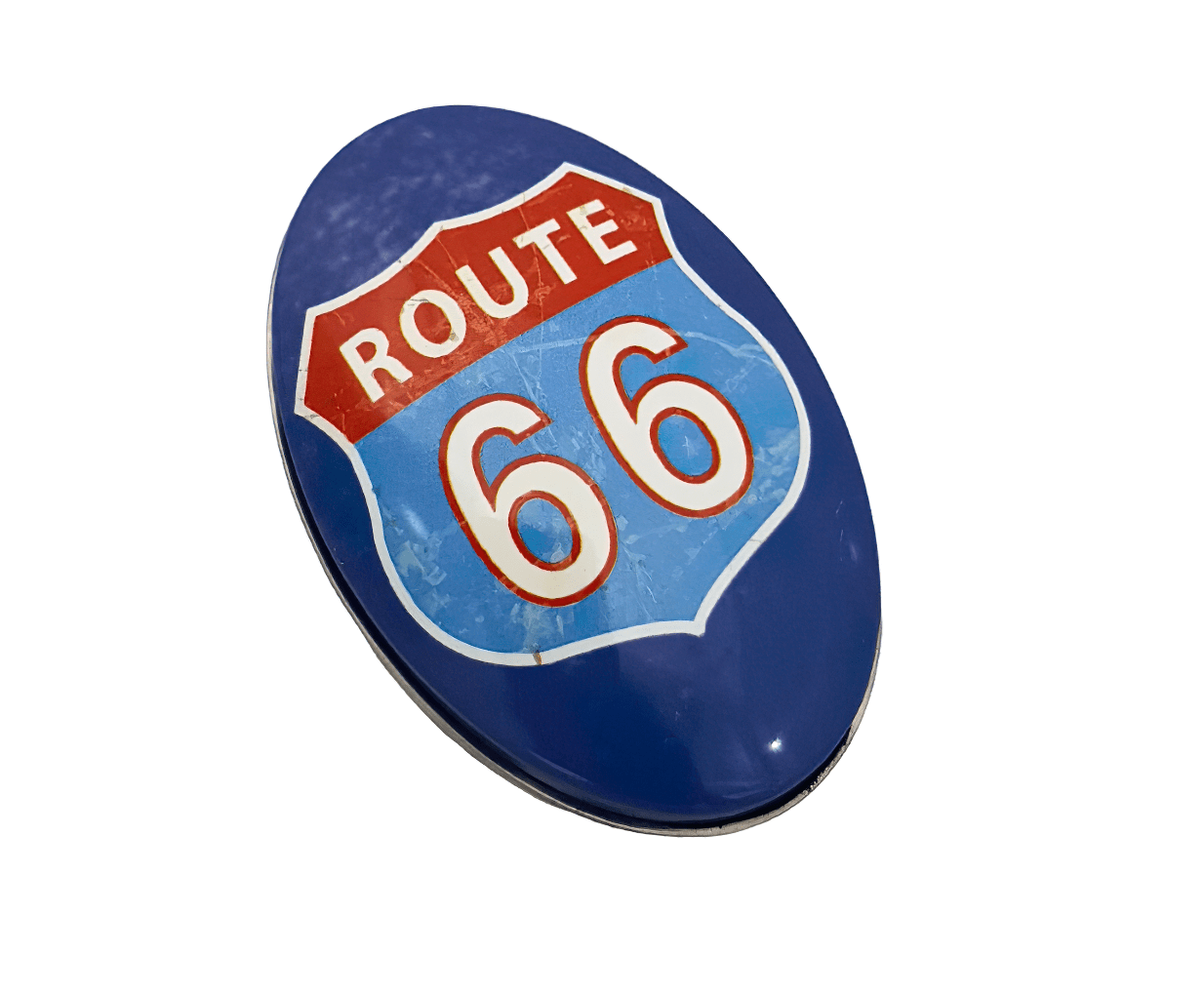 قوطی فلزی طرح Route 66 کد5