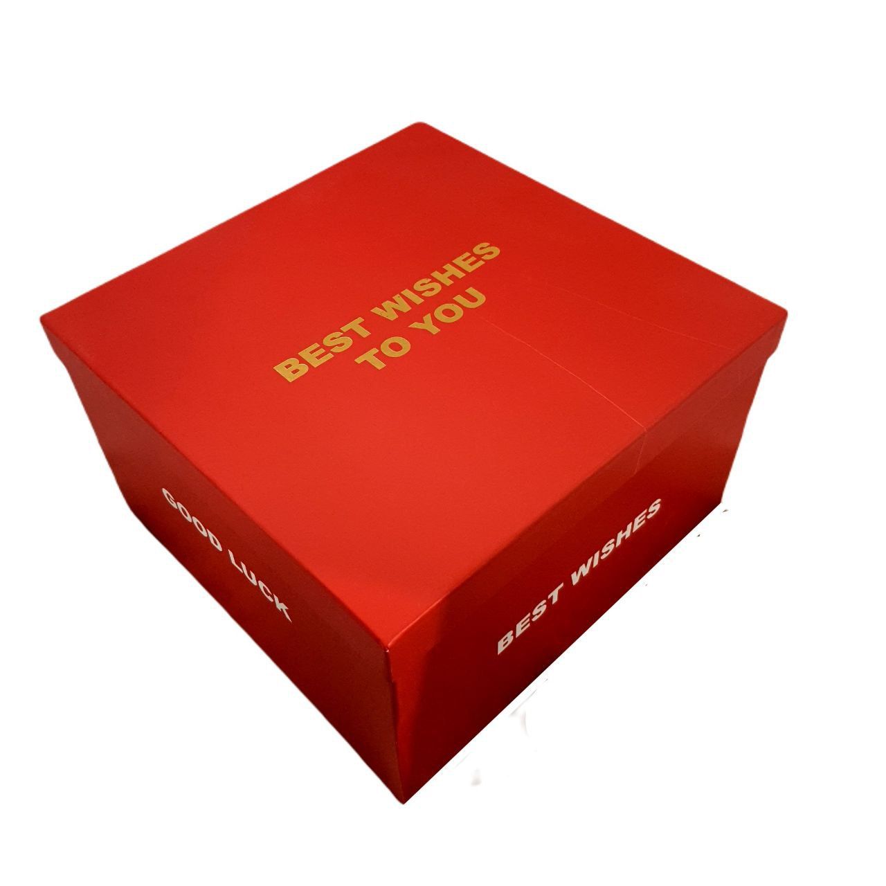 جعبه هدیه طرح Best Wishes کد 3