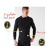 ست تی شرت و لگینگ ورزشی مردانه آمبرو مدل بیس لایر